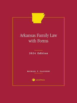 cover image of Arkansas Family Law with Forms